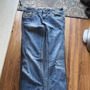 Rock Revival Blue Straight Leg Jeans